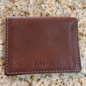 Fossil. Front pocket mini wallet